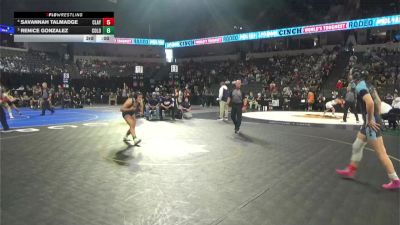 135 lbs 3rd Place - Braya Cruz, Clovis North (CS) vs Dulcy Martinez, Central Catholic (SJ)