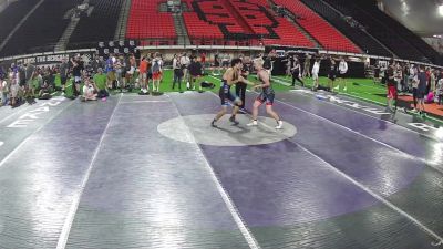 157 lbs Cons. Quarters - Nicholas Wetzel, Idaho vs Luke Nakai, Hawaii