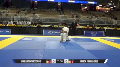 Márcio Ferreira Cruz vs Louis Jurden Theodoridis 2025 Pan Jiu Jitsu IBJJF Championship