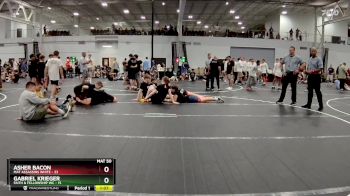 157 lbs Round 5 (8 Team) - Gabriel Krieger, Faith & Fellowship WC vs Asher Bacon, Mat Assassins White