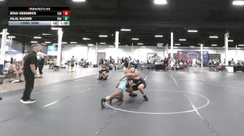 120 lbs Cons. Semi - Jekai Sedgwick, Forge vs Jalal Naghib, Unattached