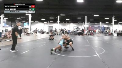 120 lbs Cons. Semi - Jekai Sedgwick, Forge vs Jalal Naghib, Unattached