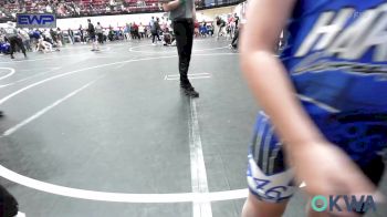 75 lbs Round Of 16 - Anthony Stewart II, Del City Little League vs Ryker Williams, Harrah Little League Wrestling