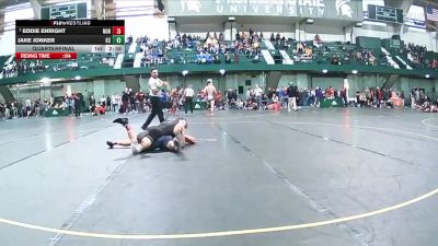 174 lbs Quarterfinal - Eddie Enright, Northwestern vs Jake Jonker, Kent State