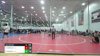 162 lbs Rr Rnd 1 - Caleb Hoffman, Mat Assassins Gray vs Will Buckler, Sly Fox Wrestling Club