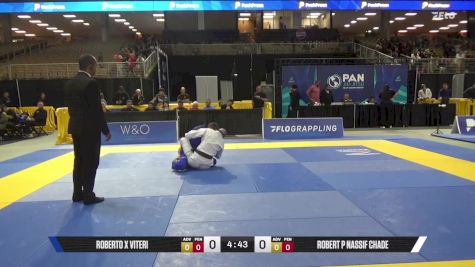 Robert P Nassif Chade vs Roberto X Viteri 2025 Pan Jiu Jitsu IBJJF Championship