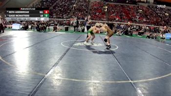 5A 157 lbs Cons. Round 1 - Seth Agenbroad, Vallivue vs Gage McWatters, Lakeland