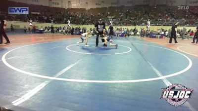 60 lbs Consi Of 16 #2 - Drew Lawson, Ponca City Wildcat Wrestling vs Kash Gomez, Pittsburg Wrestling Club