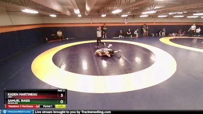 160 lbs Cons. Semi - Samuel Rassi, Ridgeline vs Kaden Martineau, JWC