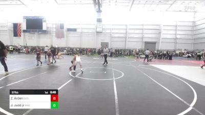 87 lbs Rr Rnd 2 - Zayden Arden, Outlaws WC vs Jacob Judd Jr, Aniciete TC