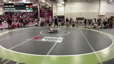 71 lbs 1st Place Match - Gray Meyer, MN Elite Wrestling Club vs Blaine Olson, Pursuit Wrestling