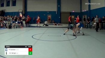 126 lbs Quarterfinal - Parker Sutton, Glastonbury vs Hunter Verge, St. Johnsbury