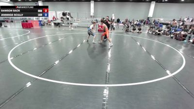 113 lbs Dawson Back, Oklahoma Red vs Jennings Scully, Team Louisiana