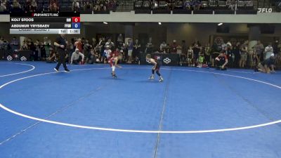 43 lbs Champ. Round 1 - Kolt Stoos, Immortal Athletic WC vs Abdunur Yrysbaev, Fit&Fight Gym WC