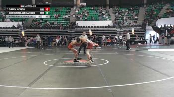 1A-4A 113 Champ. Round 2 - Christian Alexander, Shoals Christian Schools vs Orley Hough, Hamilton High School