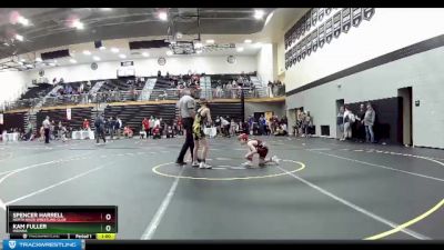 71 lbs Cons. Round 3 - Spencer Harrell, North Knox Wrestling Club vs Kam Fuller, Indiana