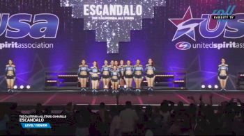 The California All Stars-Camarillo - Escandalo [2025 L1 Senior Day 1] 2025 USA All Star Cheer Super Nationals