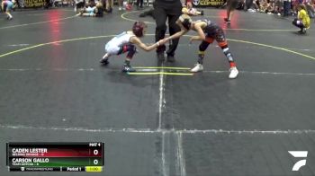 46 lbs Finals (8 Team) - Carson Gallo, Team Gotcha vs Caden Lester, Belding Orange