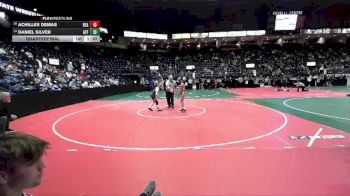 95 lbs Quarterfinal - Daniel Silver, GFF3 vs Achilles Demas, BEASTA