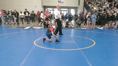 75 lbs Rr Rnd 1 - Sophia Cordoba, Cordoba Trained vs Arianna Mugno, MacArthur