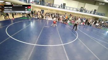 74-81 lbs Round 1 - Bella Ahn, Champions Wrestling Club vs Reese Gill, Sanderson Wrestling Academy