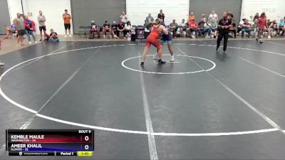 165 lbs 2nd Wrestleback (8 Team) - Kemble Maule, Washington vs Ameer Khalil, Illinois