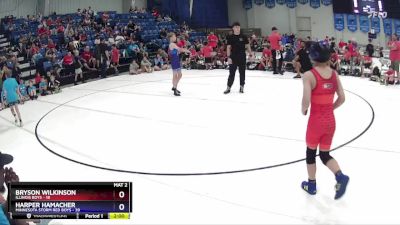 92 lbs Round 4 (6 Team) - Alex Lapitan, Illinois Boys vs Chael Johnson, Minnesota Storm Red Boys