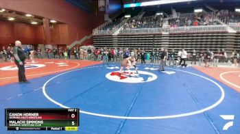 132 lbs 2nd Place Match - Jeramiah Musbach, Green River Grapplers Wrestling vs Cannon Boren, Thermopolis Wrestling Club