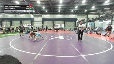 141 lbs Rr Rnd 8 - Jack Dragoumanos, DoughBoy WC - BHS vs Devan Garcia, Michigan Premier Blue - BHS
