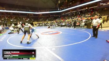 215 Class 3 lbs Cons. Round 2 - Tyrese Thurmon, Washington vs Mason Cummins, Parkway West