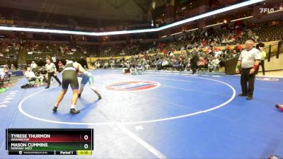 215 Class 3 lbs Cons. Round 2 - Tyrese Thurmon, Washington vs Mason Cummins, Parkway West