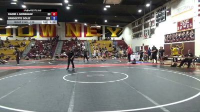 115 lbs Round 4 - Bridgette Soliz, Beat The Streets LA vs Kaori I. Gonzalez, Brigade
