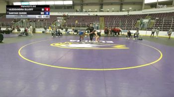 145 lbs Cons. Semi - Sanyah Queen, Western New England vs Alessandra Elliott, D`Youville