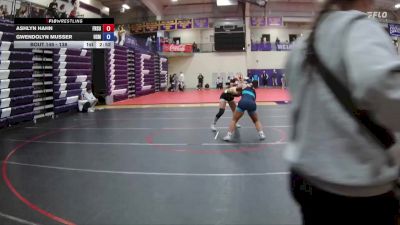 138 lbs Cons. Round 3 - Ashlyn Hahn, Fort Hays State vs Gwendolyn Musser, University Of Saint Mary