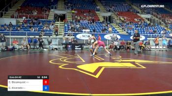 145 lbs Cons 64 #2 - Chase Bloomquist, Minnesota vs Caleb Alvarado, New Jersey