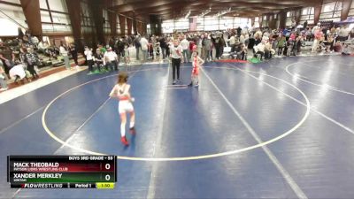 53 lbs Quarterfinal - Mack Theobald, Payson Lions Wrestling Club vs Xander Merkley, Uintah