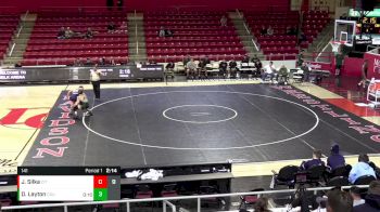 141 lbs Finals (2 Team) - Jacob Silka, The Citadel vs Dylan Layton, Cleveland State