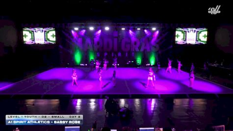 A1 Spirit Athletics - Sassy Rose [2026 L1 Youth - D2 - Small Day 2] 2026 Mardi Gras Grand Nationals