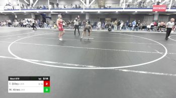 141 lbs Quarterfinal - Tyler Dilley, Lock Haven University vs Malyke Hines, Lehigh University