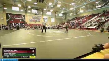 152 lbs Placement - Aaron Holmes, Cimarron Memorial vs Coby Tillery, Pahrump Valley