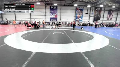 120 lbs Consi Of 16 #1 - Sam Gosnell, NC vs Micah Howe, TN