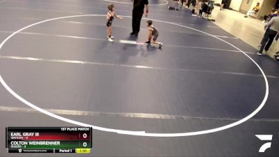 50 lbs Finals (2 Team) - Earl Gray III, Wayzata vs Colton Weinbrenner, Rogers