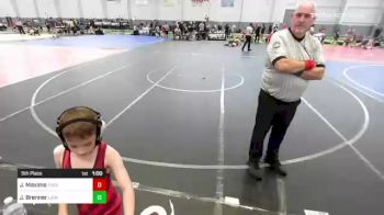 57 lbs 5th Place - Julian Maximo, Tucson Cyclones vs Jett Brenner, Lions WC