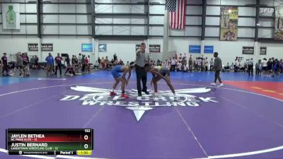 132 lbs Round 1 (3 Team) - Jaylen Bethea, NC PRIDE ELITE vs Justin Bernard, LANDSTOWN WRESTLING CLUB