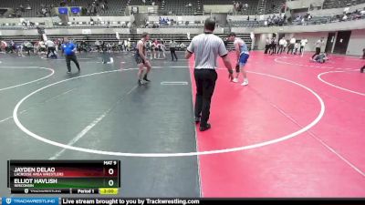 215 lbs Semifinal - Jayden Delao, LaCrosse Area Wrestlers vs Elliot Havlish, Wisconsin