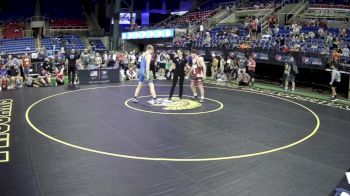 160 lbs Cons 64 #2 - Griff LaPlante, New York vs Kal-El Fluckiger, Arizona