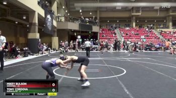 80 lbs Round 5 (6 Team) - Mikey Bulson, $nowmen vs Tony Cordova, Duran Elite