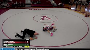 74 lbs Round 2 - Elias Nielsen, Minnesota vs Jonah Karow, MN Elite Wrestling Club