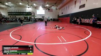 106 lbs Round 1 (4 Team) - Maddox Lechman, Durango vs Oscar Hageman, Smoky Hill