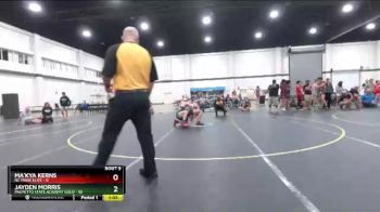125 lbs Finals (8 Team) - Ma`kya Kerns, NC Pride Elite vs Jayden Morris, Palmetto State Academy Gold